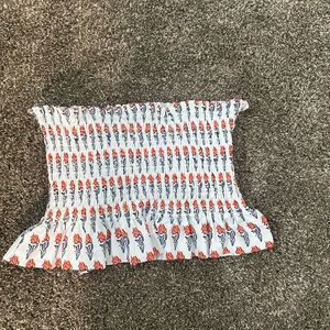 cute tube top swim suit (straps come as well)